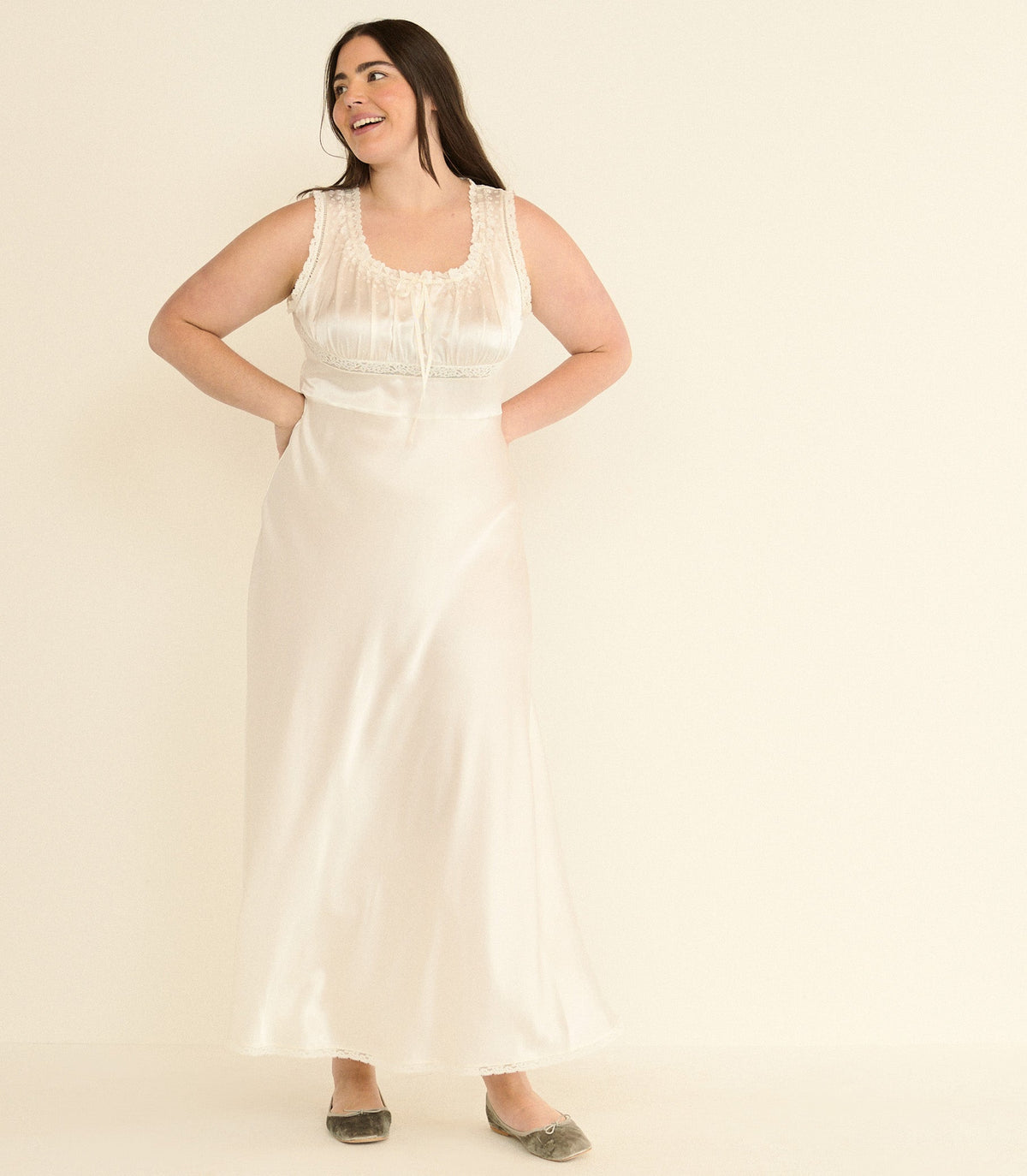 Adalie Dress in Salt - view 7