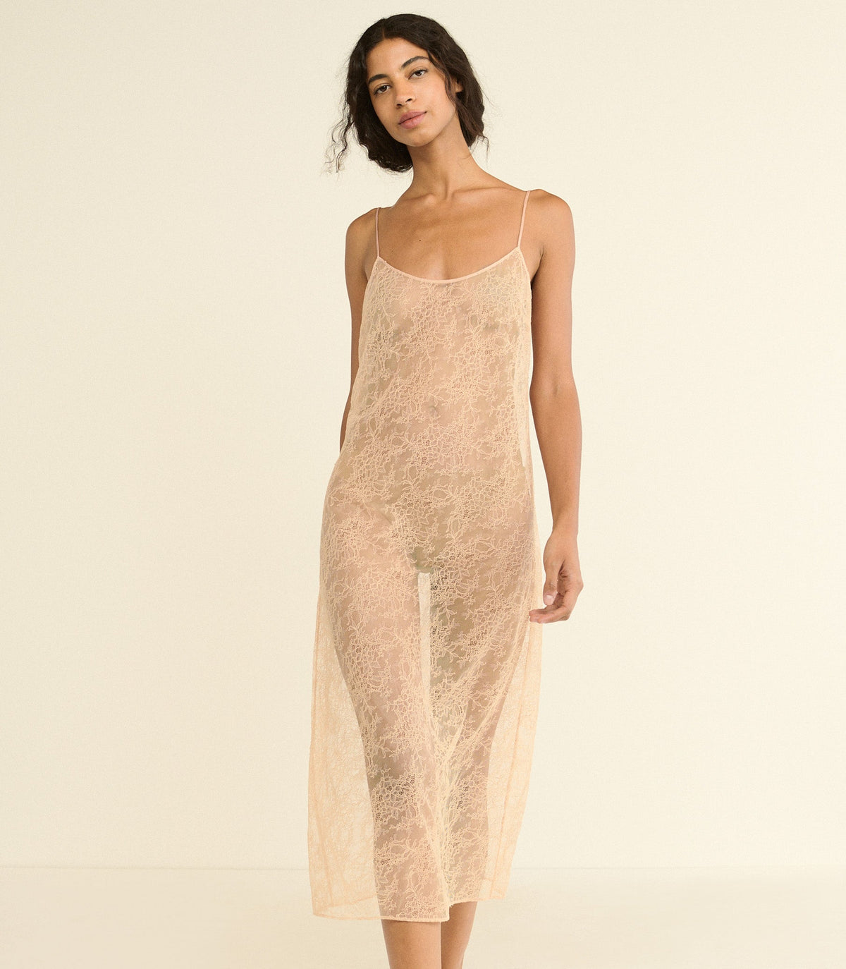 Amedine Slip in Conch - view 2
