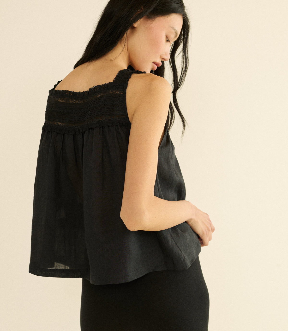 Benita Top in Black - view 3