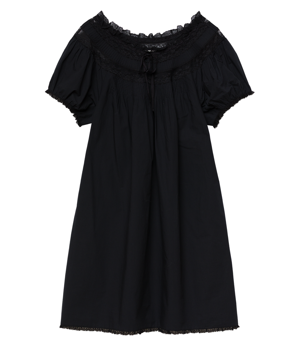 Daphne Dress in Black - view 5