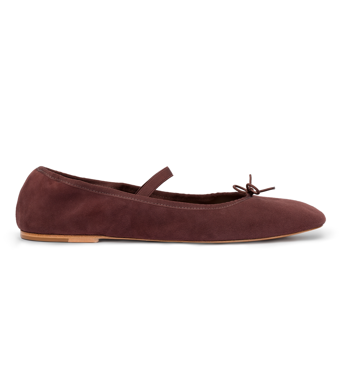 Eleni Mary Jane in Chocolate Suede - view 8