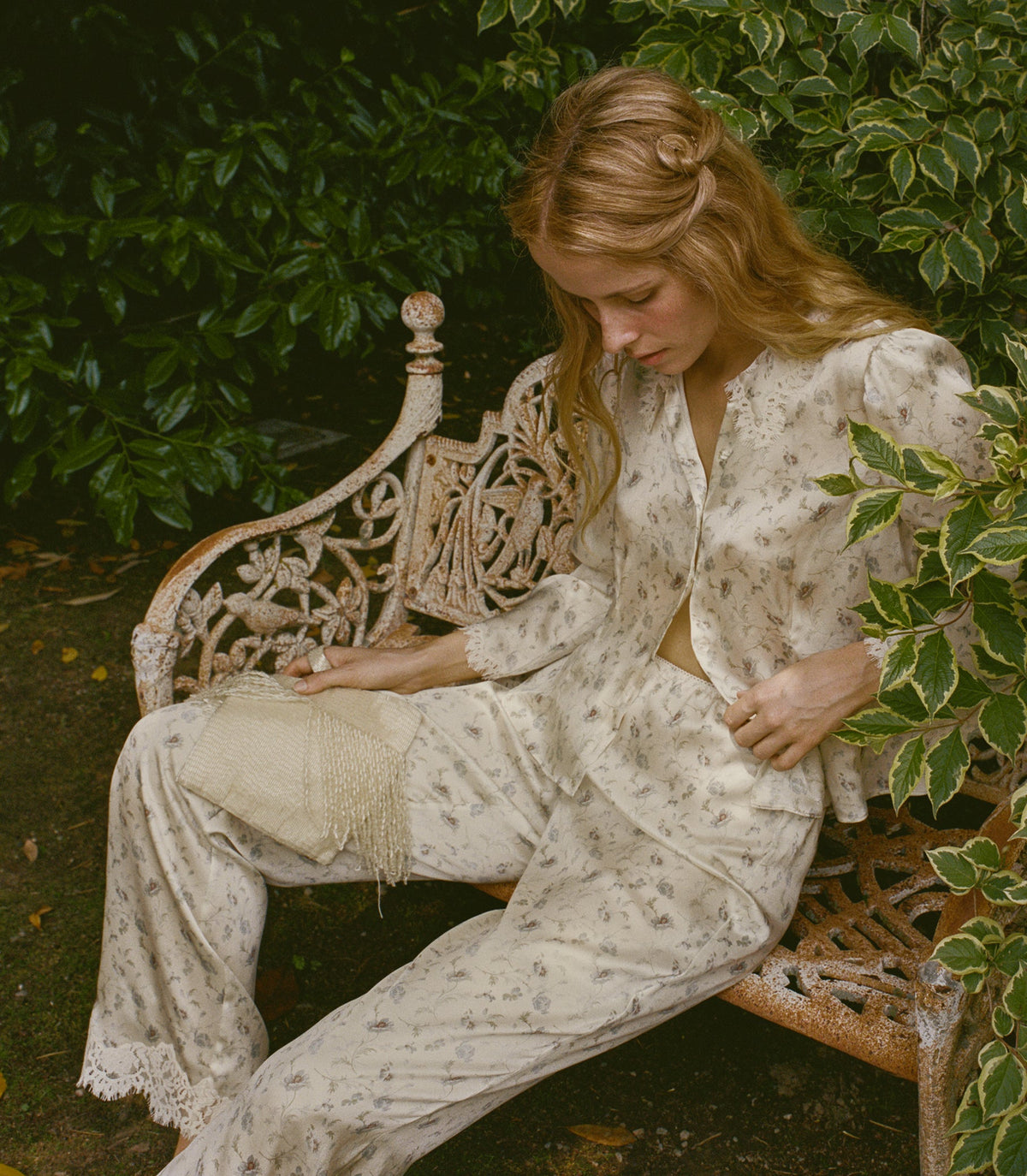 Felise Pant in Camellia Bloom - view 4