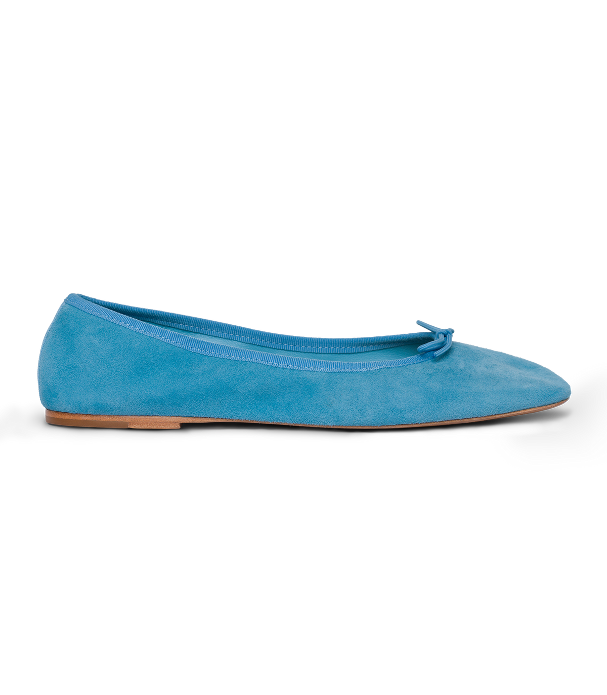 Fifi Ballet Flat in Piscine Suede - view 7