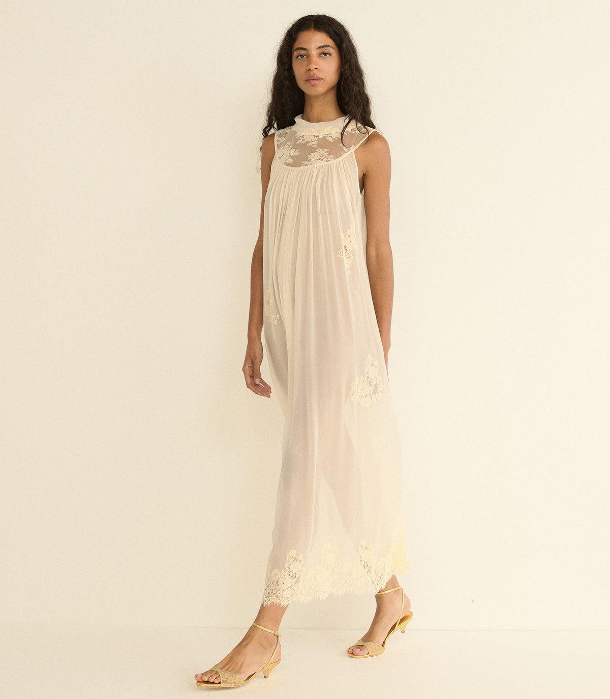 Florente Dress in Sea Salt - view 3