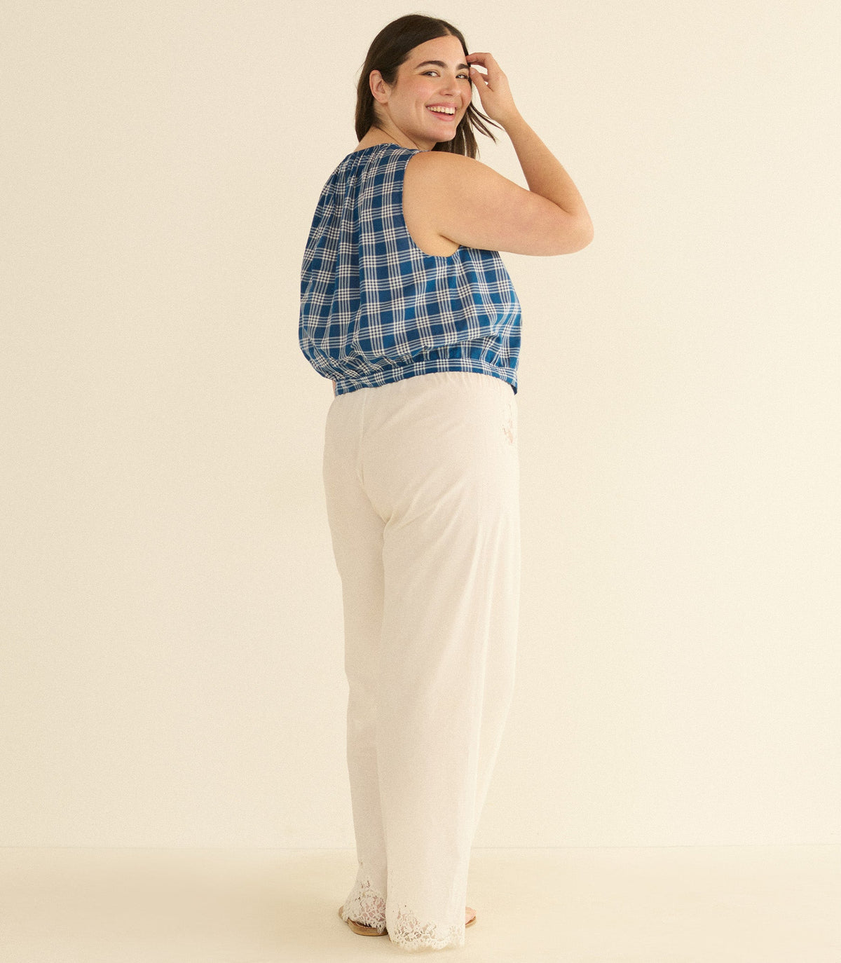 Lavona Pant in Salt - view 6