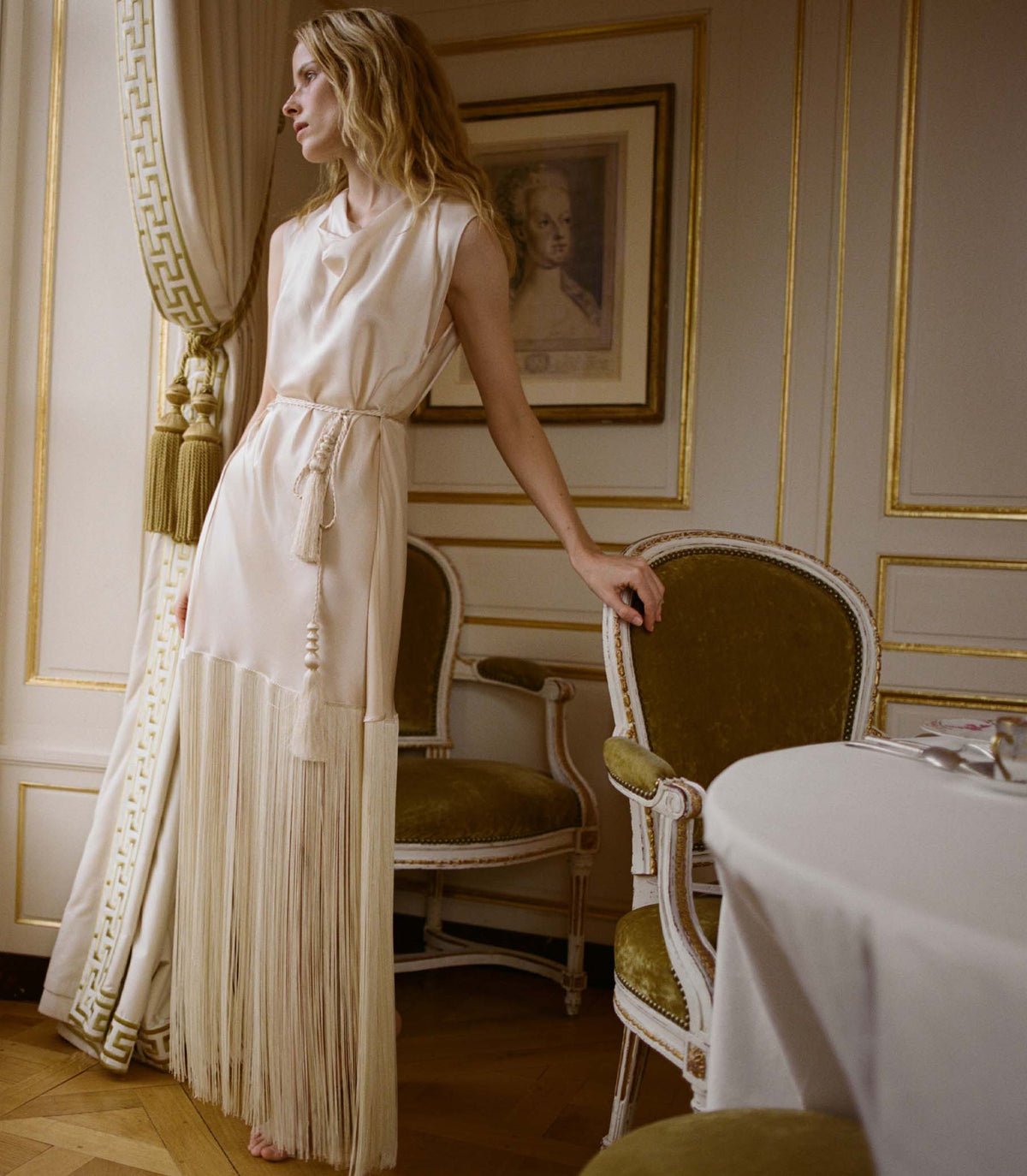 Nellcote Anniversary Dress in Candlelight - view 5