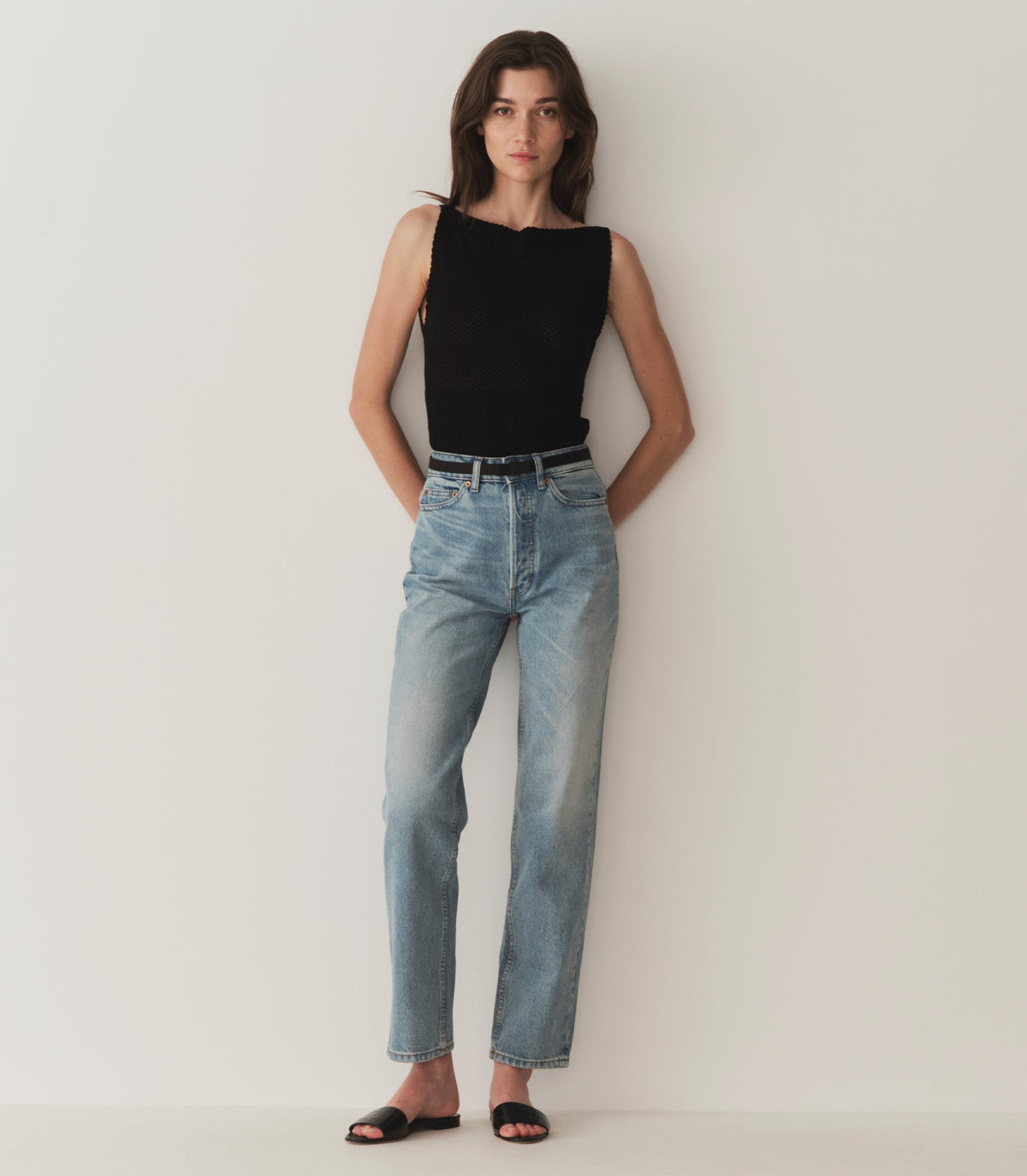 Junie Bow Belt in Black - view 2