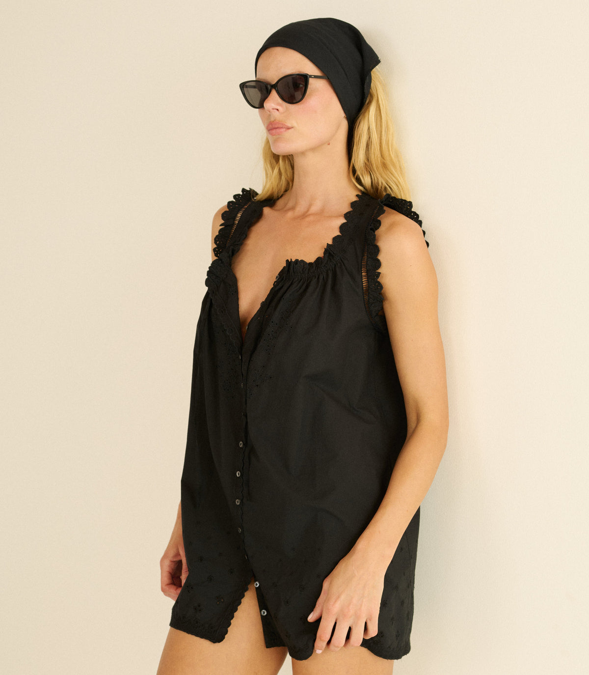 Nessie Dress in Black - view 3