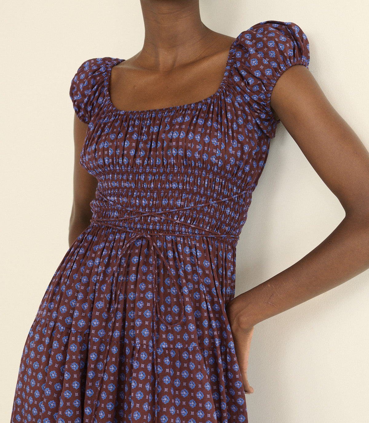 Quinelle Dress in Menorca Foulard - view 8
