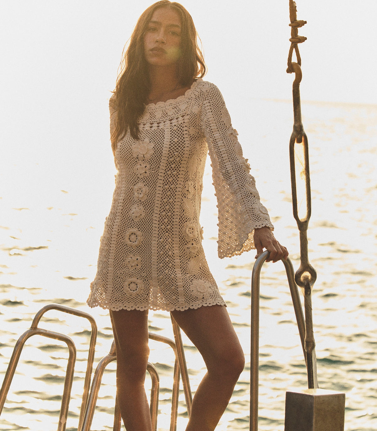 Remiette Dress in Pearl - view 3