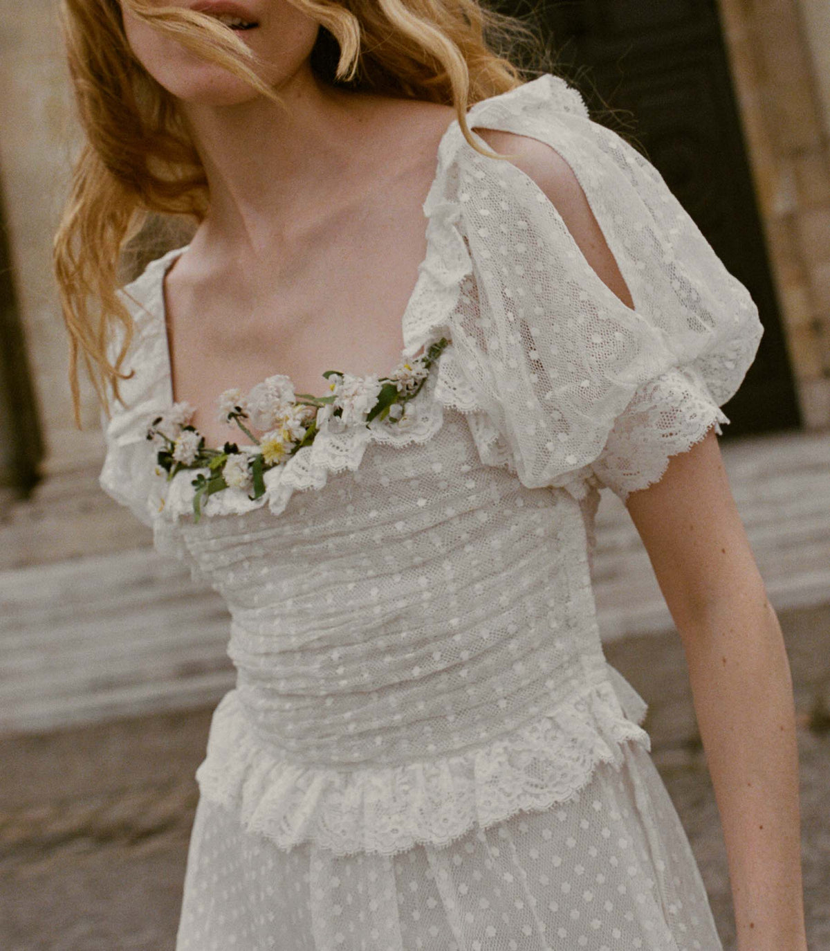 Sol Anniversary Dress in Salt - view 6