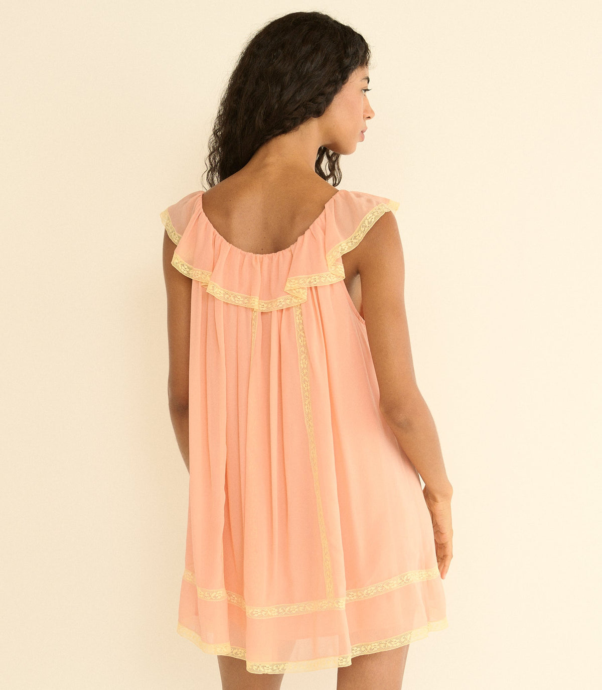 Suzette Dress in Boudoir Pink - view 5