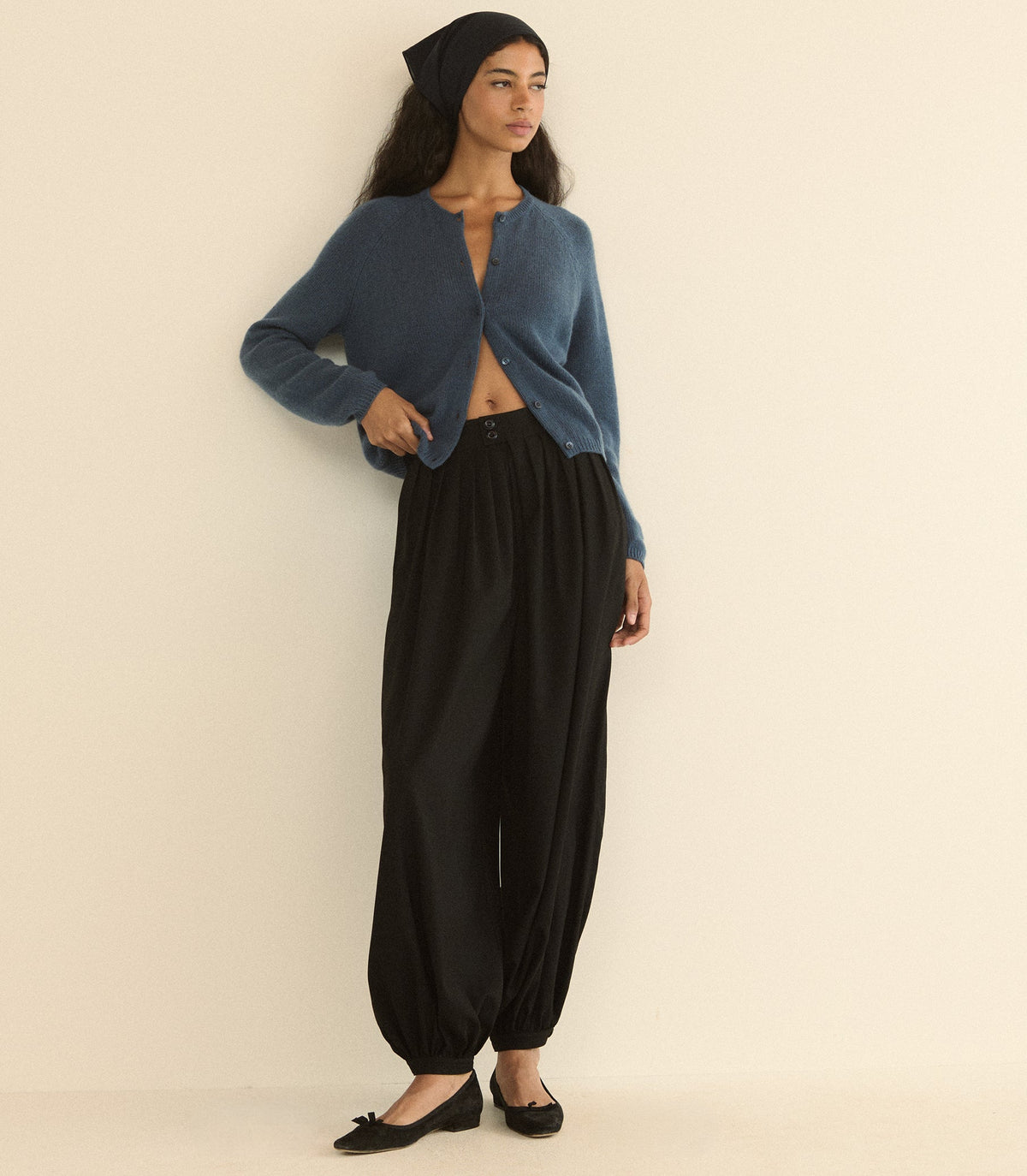 Theonie Pant in Black - view 6
