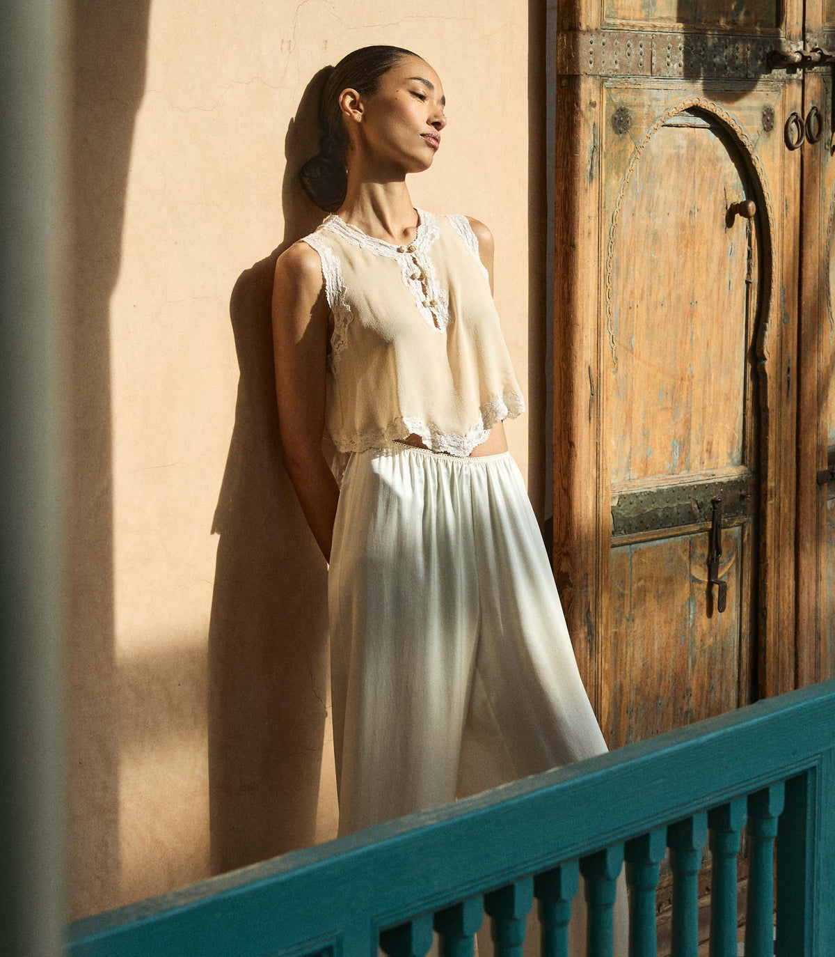Viola Top in Shell - view 2