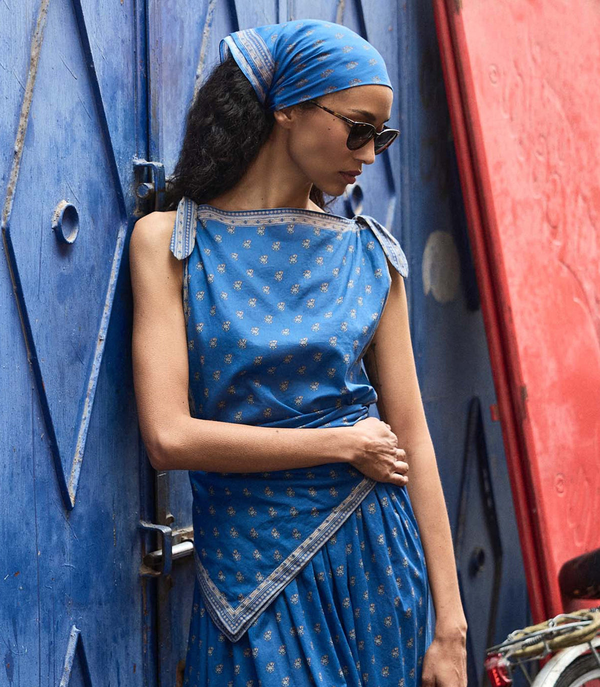Amalia Top in Eartha Paisley - view 2