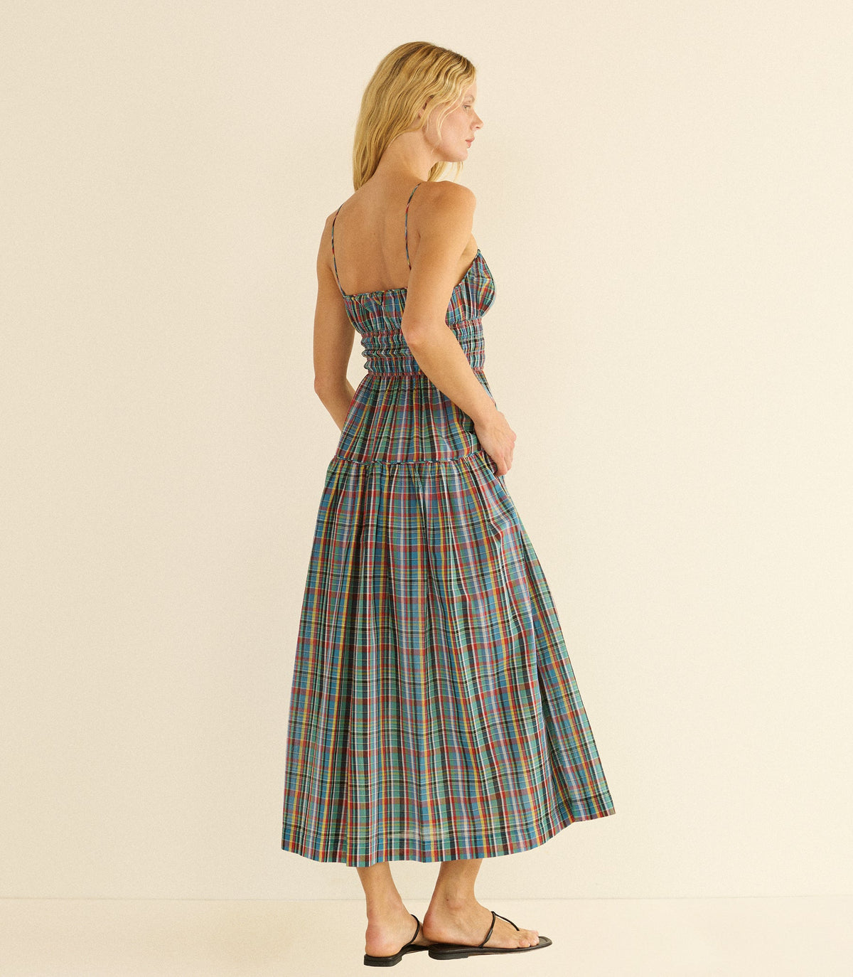 Brielle Dress in Alderbrook Plaid - view 4