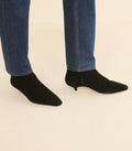 Black Stretch Suede