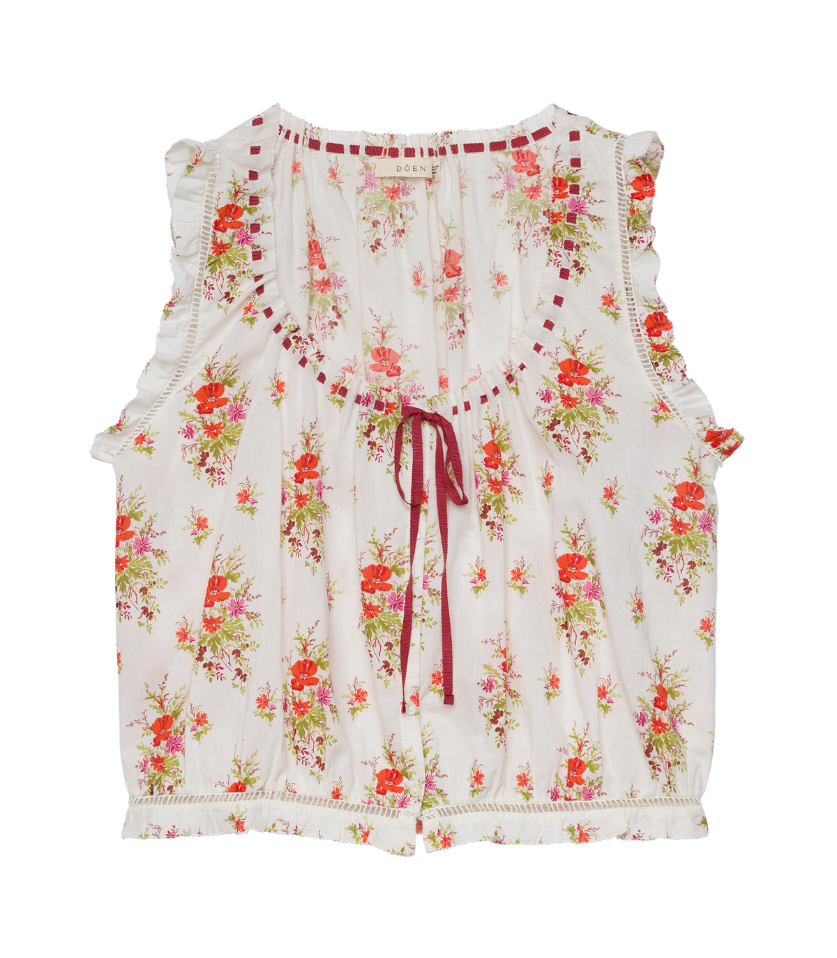 Traveler Top in Rose Petit Bouquet de Chamonix - view 5