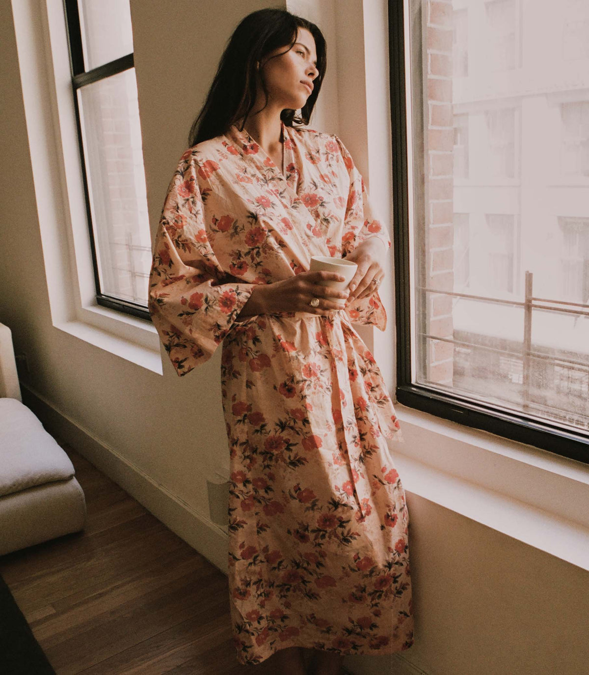 Gisela Robe in Tulip Posy - view 1